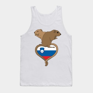 Gerbil Slovenia (light) Tank Top